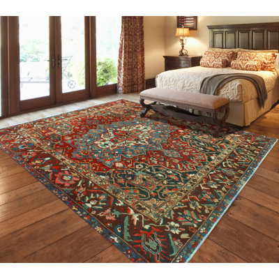 Damariye One-of-a-Kind 9'6" X 9'7" 1980s Wool Area Rug