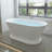59" x 30" Freestanding Soaking Acrylic Bathtub-81515716