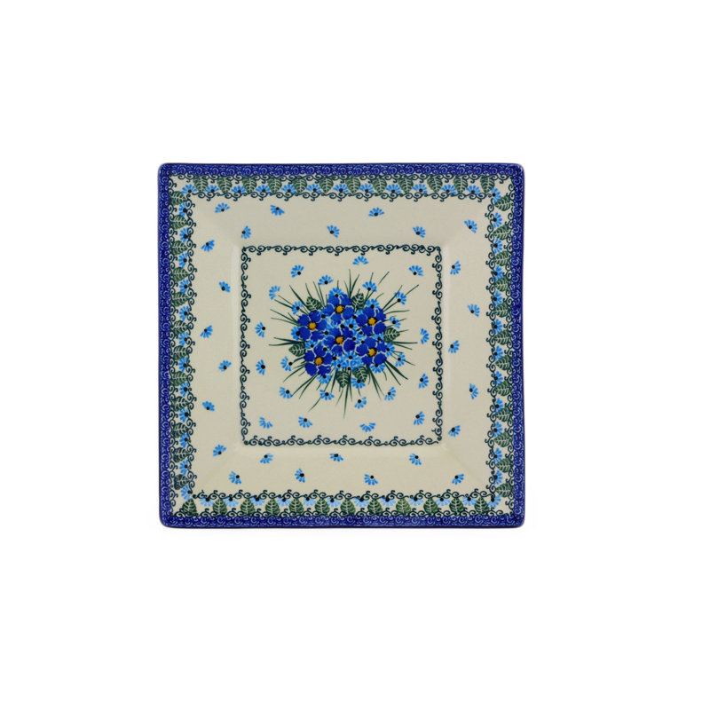 Assiette plate 10 "Polish Pottery