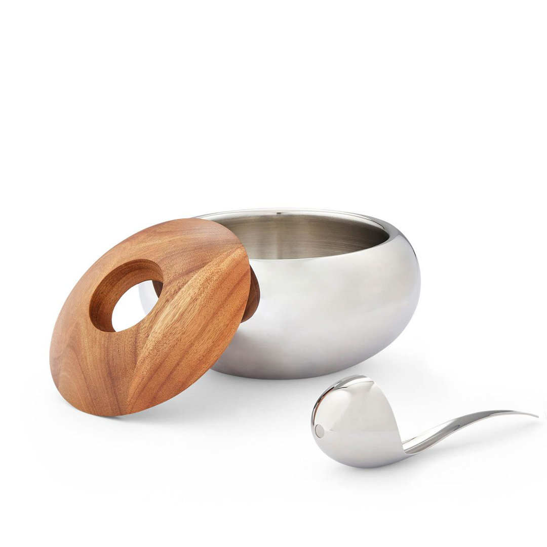 Nambe Scoop Ice Bucket Nambé