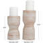 Elverie 2 Piece Ceramic Tabletop Pillar Set