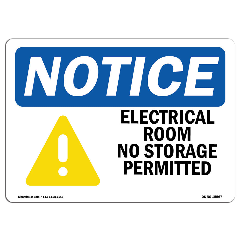 Danger Sign Electrical Room, No Storage Permitted 27621964 Vector Art At - View #8