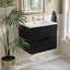 Meuble-lavabo mural avec lavabo en céramique et deux tiroirs-128923465-128923467