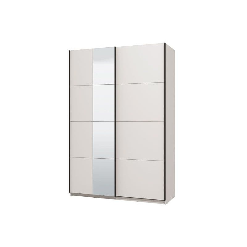 Cashlynn Manufactured Wood Wardrobe, White 