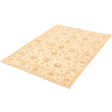 Gwenora One-of-a-Kind 5'7" X 7'9" New Age Wool Area Rug in Cream