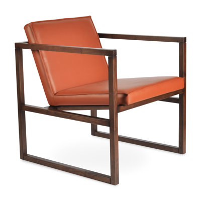 Fauteuil cubique en bois