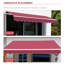 Auvent de terrasse à inclinaison manuelle-21993079-112930384