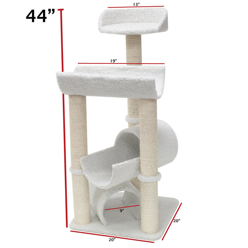 Arbre à chat 44" bungalow sherpa