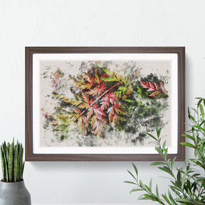 Fern Leaves Vol.2 Watercolour - Picture Frame Graphic Art