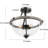 Vauxhall Glass Semi Flush Mount