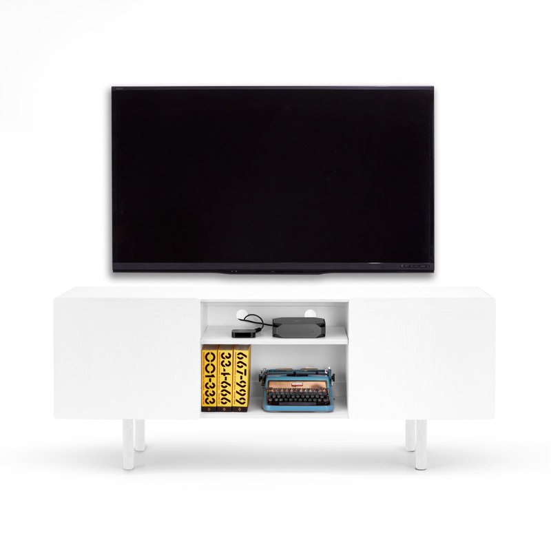 POPPIN Cleo Credenza 70", White