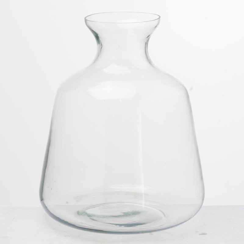 Lola Handmade Glass Decorative Urns & Jars, 42cm H x 34cm W x 34 cm D