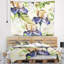Tapisserie d'art vecteur transparente fleurs Floral-28483489