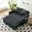Sleeper Sofa Couch With Pull Out Bed, Modern Convertible Sleeper Sofa Bed, Small Love Seat With Pillows & Side Pockets-439987680