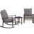 Patio Furniture Set Rattan Button Tufted Cushions With , Rocking Chairs Coffee Table-9977827