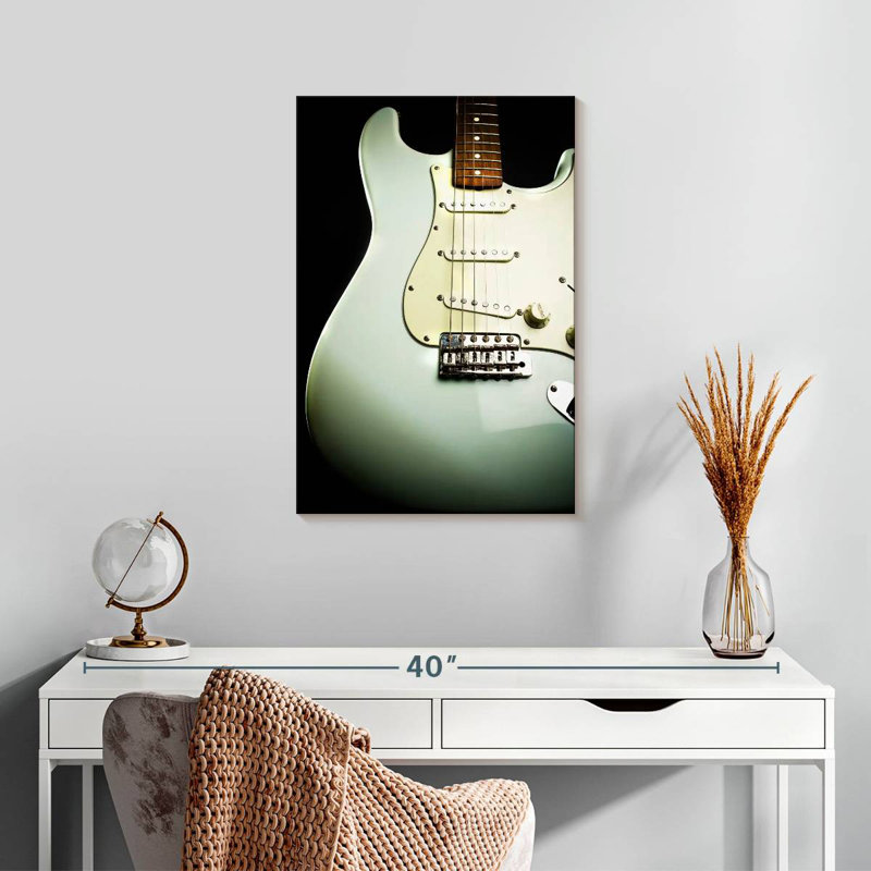 Guitare Abarca Pearly Rock, H 24 po x l 16 po
