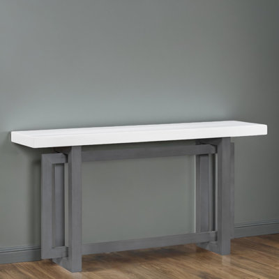 59" Solid Wood Console Table