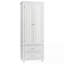 Grande armoire de rangement avec deux tiroirs pour la salle de bain