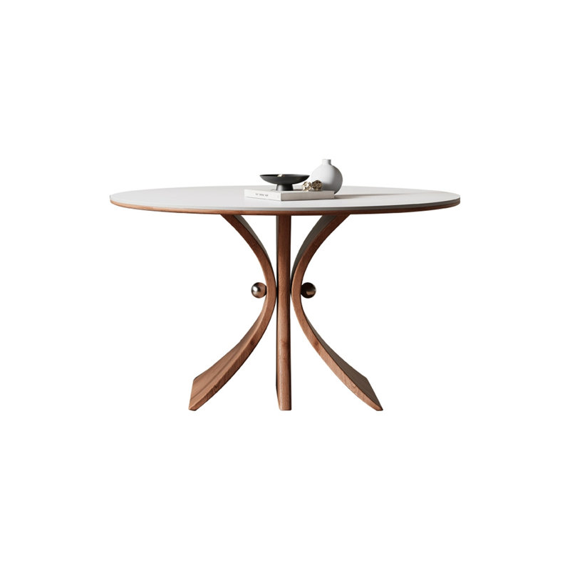 Table de salle à manger blanche, H 29,53 po x L 39,37 po x l 39,37 po
