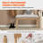 Ninnekah Fabric Upholstered Bench-695970986