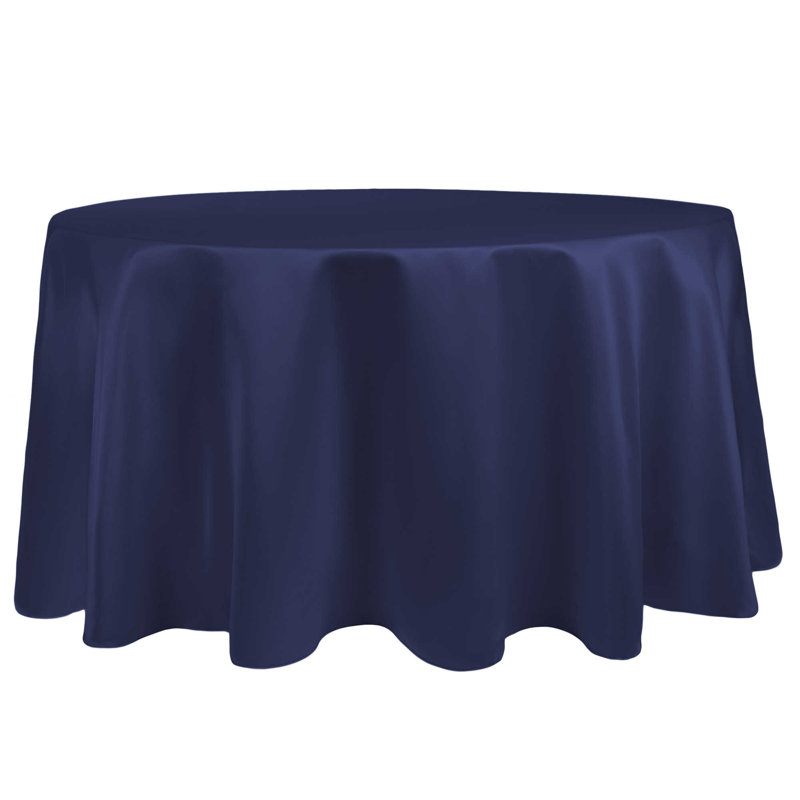 Nappe ronde Red Barrel Studio®, 10, 90 po x 90 po, Marine