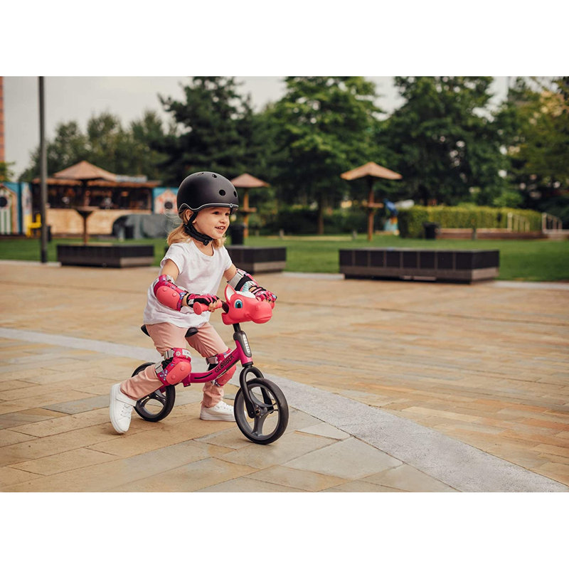 Vélo d'entraînement d'équilibre, Rose / Gris