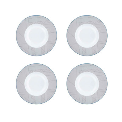 Orquestra Handmade Porcelain Appetizer Plate