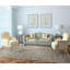 Tapis bleu clair en laine Vogan-143841953