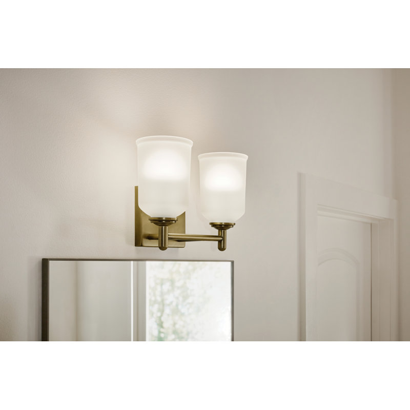 Éclairage de salle de bain à intensité variable à 2 lumières Cainwood