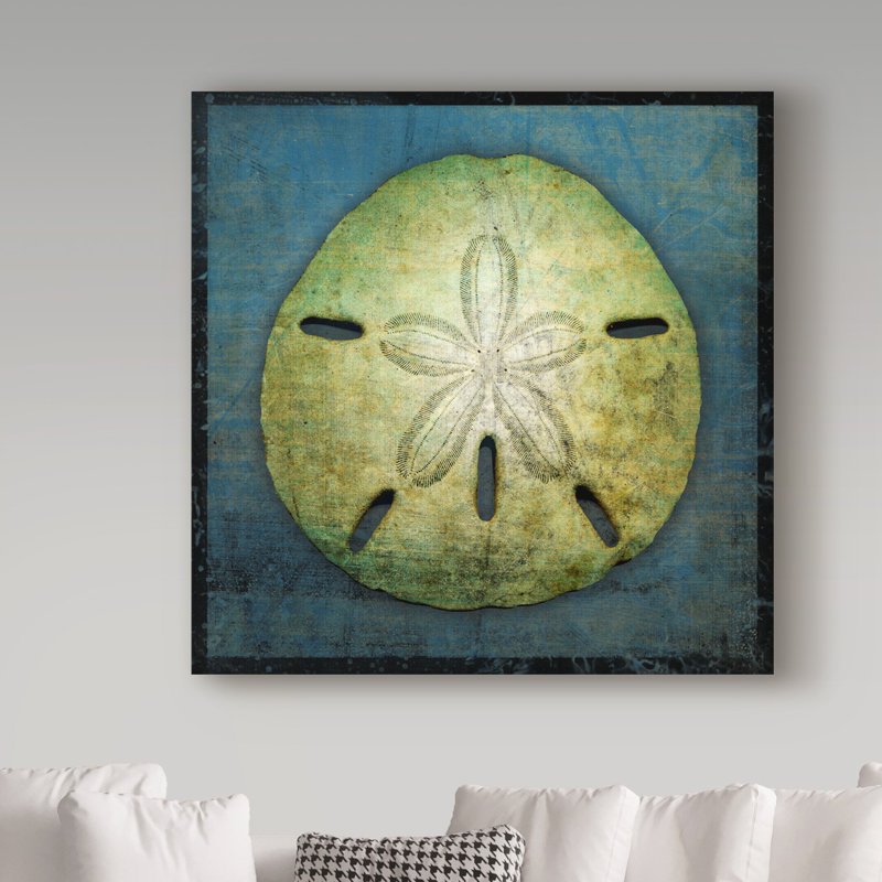 «Sand Dollar» par Kaior, impression sur toile tendue, H 14 po x l 14 po x P 2 po