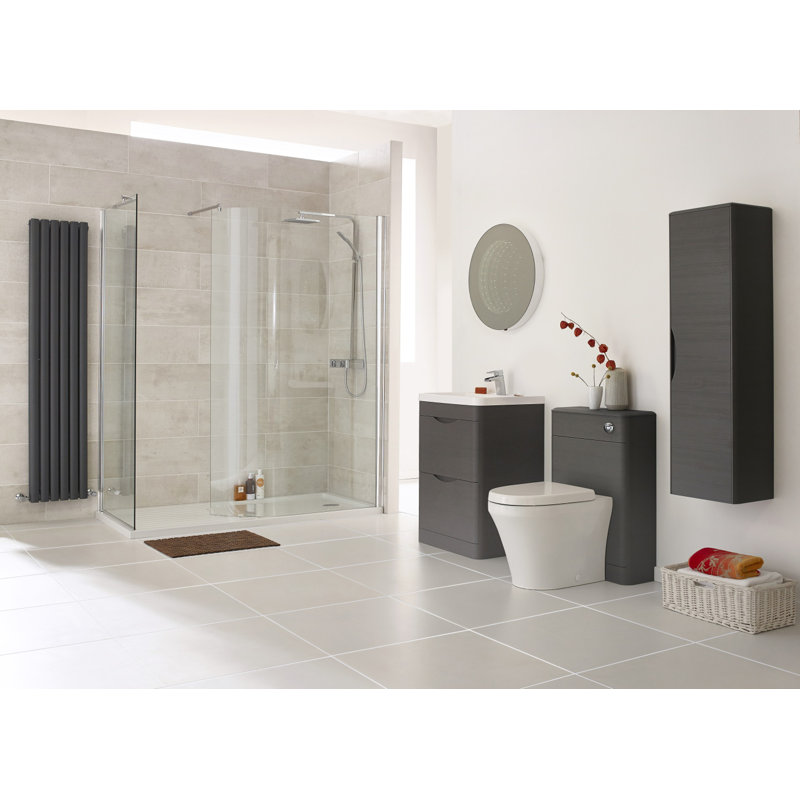 596mm Bathroom Vanity with Integrated Polyglomerate Basin