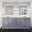 80 po X P 22 po Meuble-lavabo double D 4-190350478