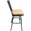 Tabouret de bar de patio 35" avec coussin Cutlip