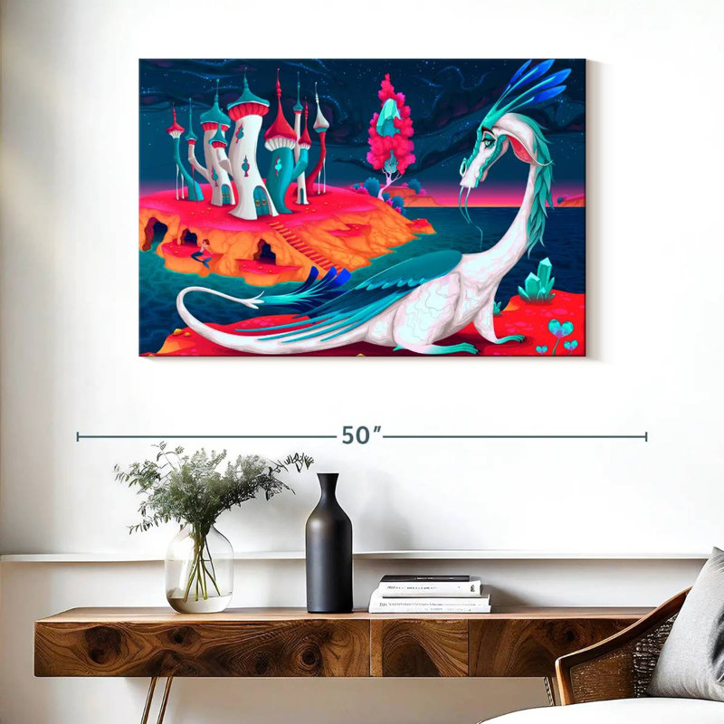 Dragon, 26" H x 39" W