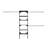 SuiteSymphony 60" W - 120" W Closet System Starter Kit-19050454
