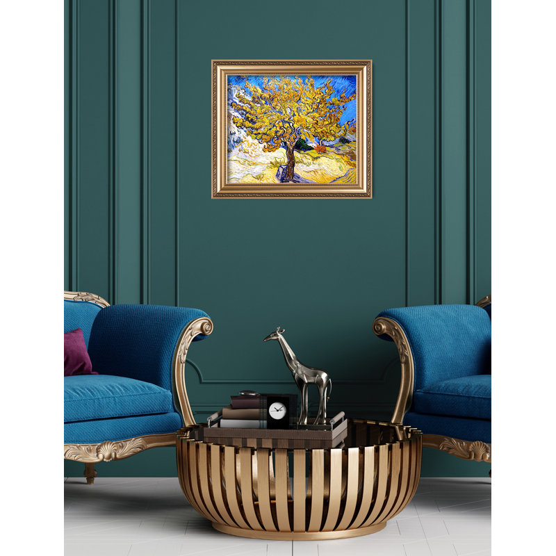 «The Mulberry Tree» par Vincent Van Gogh, reproduction d'art par Vincent Van Gogh - reproduction sur toile, H 20 po x l 24 po