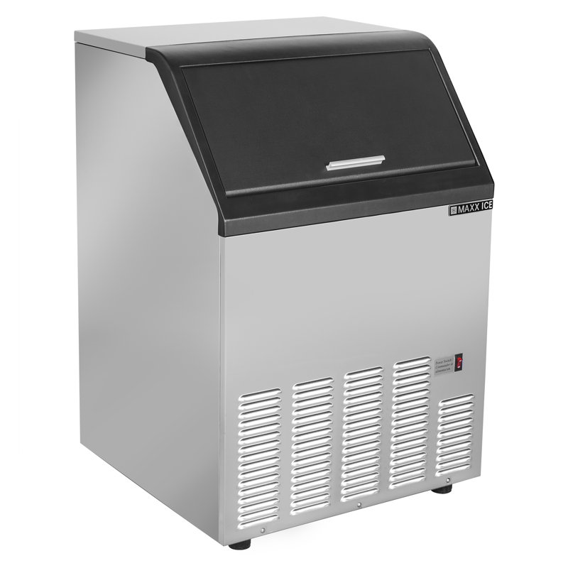 Maxx Ice 120 lb Stainless Steel Undercounter Ice Maker