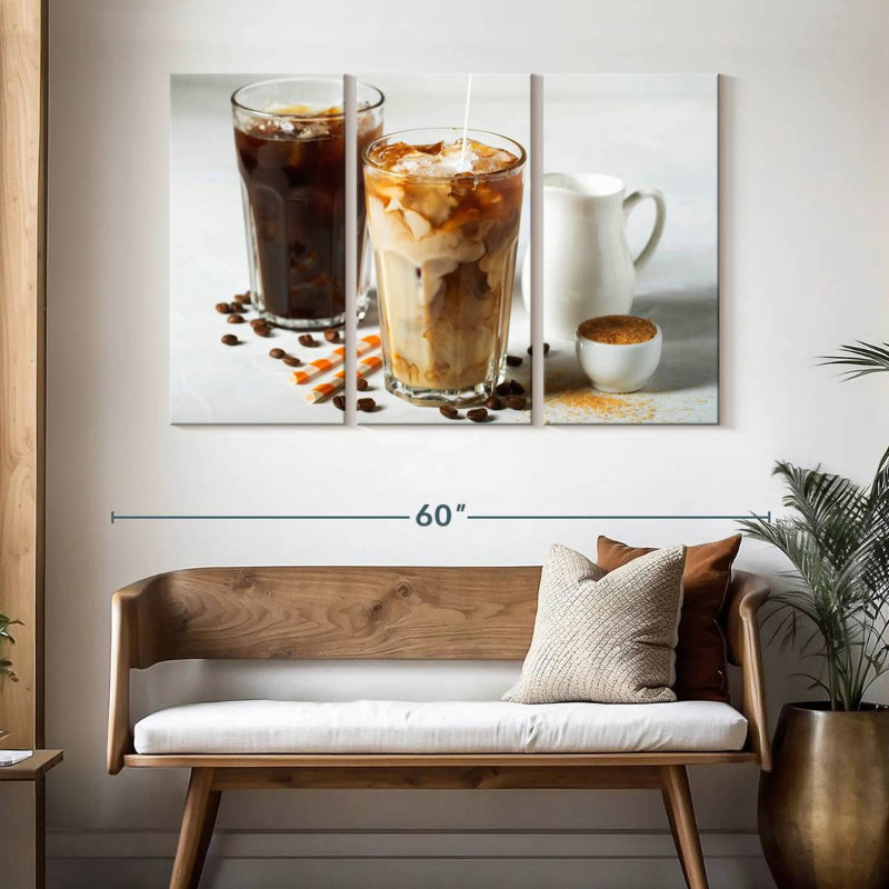 Yarlin Refreshing Cold Coffee, 32" H x 50" W