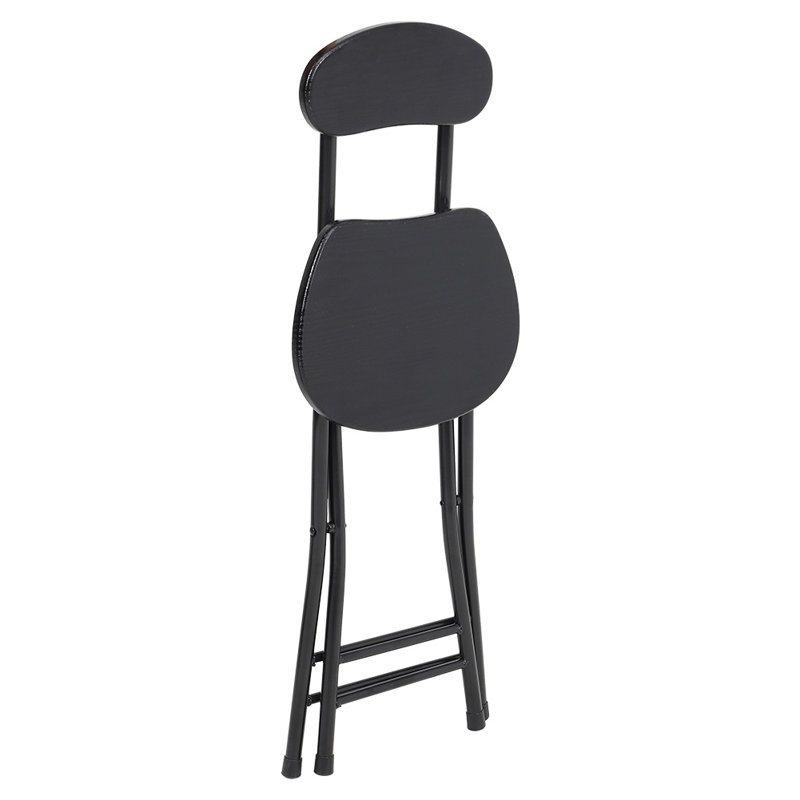 Hetre Patio Dining Side Chair, Black