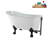 51.2'' x 25.6'' Soaking Acrylic Bathtub-72770401-76231118
