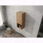 Armoire murale de salle de bain 12 po avec portes à fermeture en douceur et design flottant, imitation chêne
