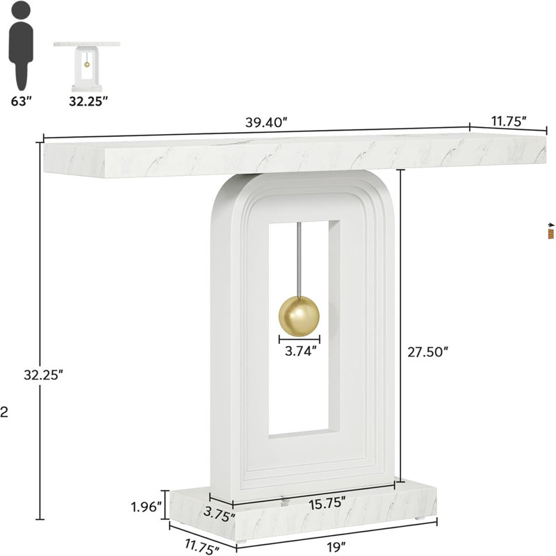 Modern Style Console Table