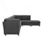 Canapé d'angle moderne avec repose-pieds librement configurable-130780832-130780834