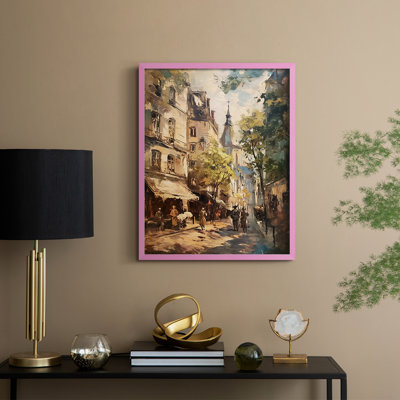 LANDSCAPES Series CECXC, reproduction encadrée - bois massif