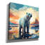 Art mural en toile «Ours polaire» par r3darch0n, 26 po x 26 po-1433627144