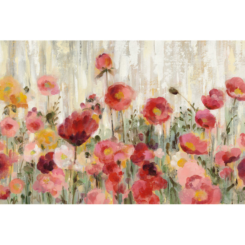 Fleurs saupoudrées, H 8 po x l 12 po