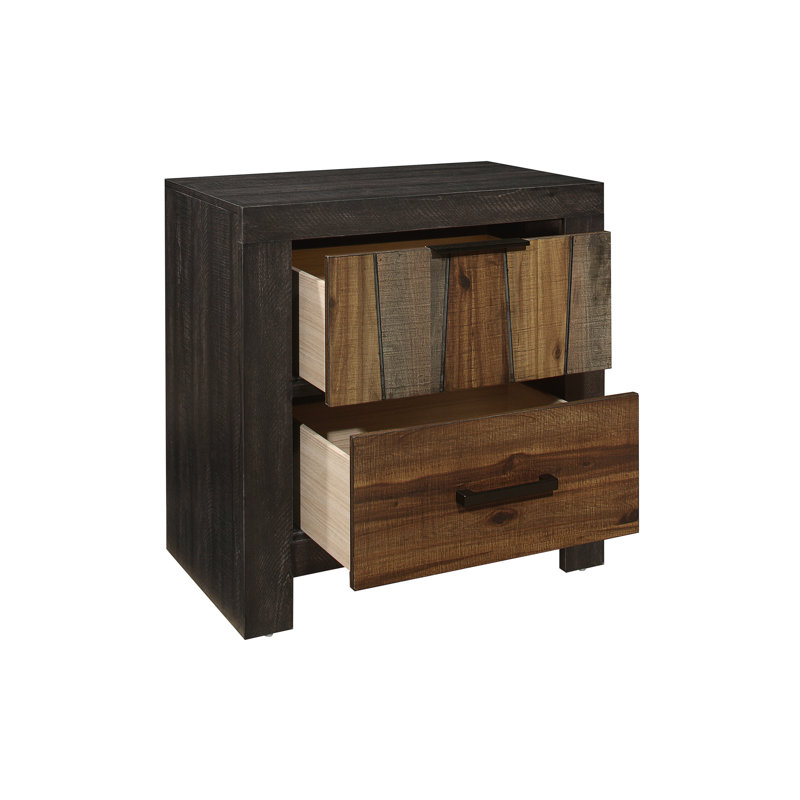 Ensemble de chambre à coucher avec panneau pour jeunes D Deb, Ensemble de 5 pièces : commode basse, miroir, tab, Simple