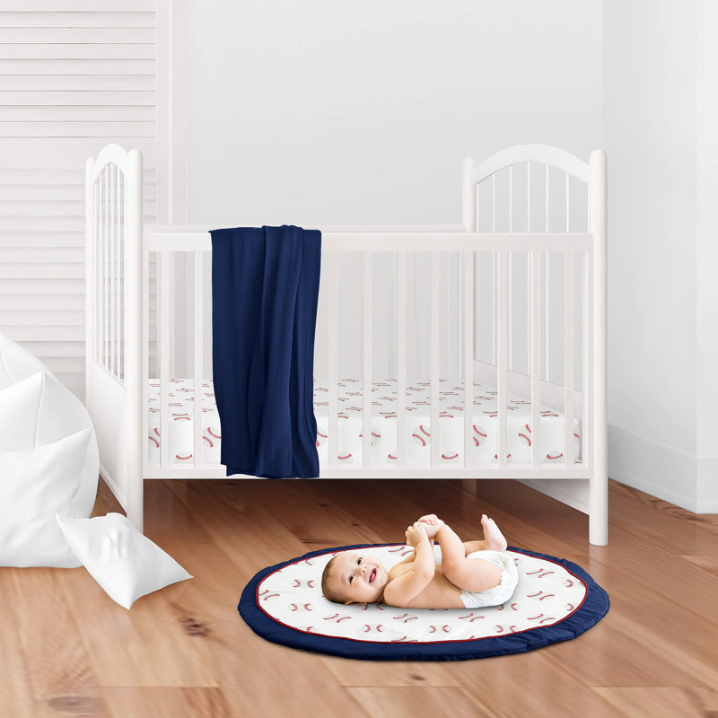 Baseball Patch Baby Fabric Playmat