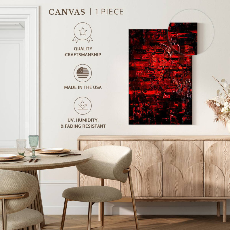 Avery Crimson Royalty, 24" H x 16" W