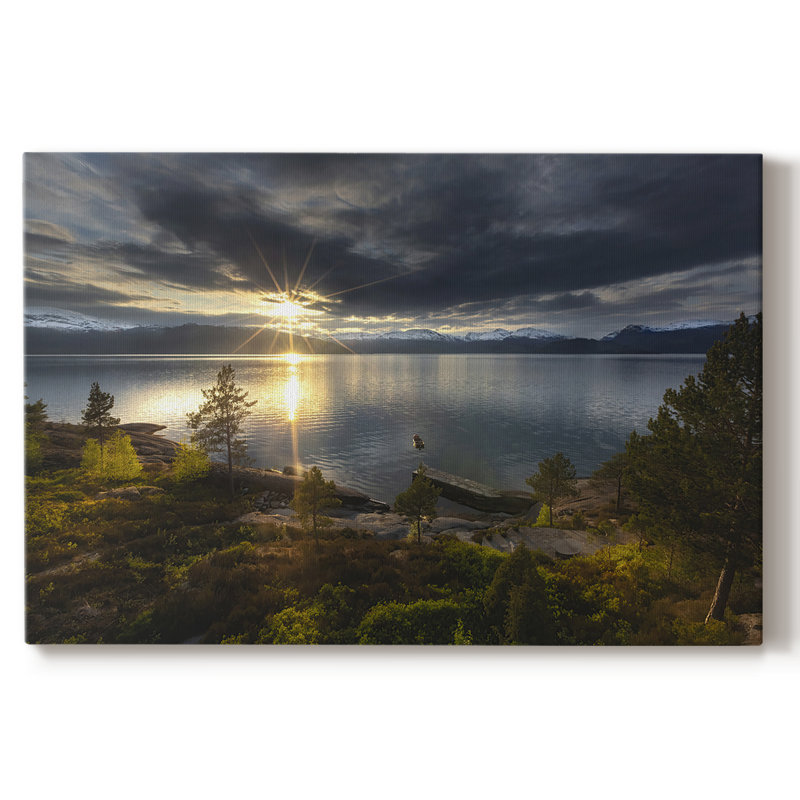 «Breaking Dawn» - galerie enveloppée Cavas, 18 x 27